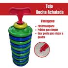 Jogo De Bocha Oficial 1,150kg Com 12 Bolas Sulamericana