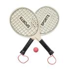 Jogo de raquetes tenis / badminton com rede + acessorios dm sports 23 pecas  - Dm Brasil - Raquete de Tênis - Magazine Luiza