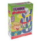 Jogo Torre Maluca - Brinquedo Interativo de Empilhamento e Equilíbrio