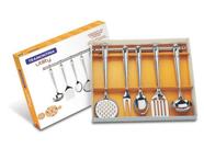 Jogo Utensílios Aço Inox 6pçs Utility Tramontina