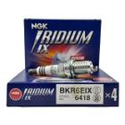 Jogo Vela Ignição Ngk Iridium Symbol 1.6 16v 2009 Em Diante Bkr6eix