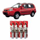 Jogo Velas Denso Iridium Nissan Xtrail 2.0 16V Desde 2009