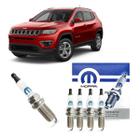 Jogo Velas Jeep Compass Original Mopar Flex 2.0 (KSP261405AB) - Fiat Mopar