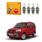 Jogo Velas Ngk Doblo 1.8 8v 2011 A 2015