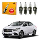 Jogo Velas Ngk Prisma 1.4 2016 A 2019