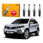 Jogo Velas Ngk Sorento 2.4 16v Gasolina 2009 A 2012