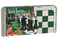 Jogo de Xadrez Escolar em Madeira 6001.0 - Xalingo – Jessica Presentes