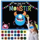 Jogos de festa Happy Storm Pin The Eye on The Monster Kids