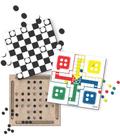 Jogo Dama E Ludo Madeira Junges Jogo 2 Em 1 Tabuleiro Torrin