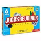 Jogos De Tabuleiro Reunidos 6 em 1 - NIG Brinquedos