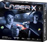 Jogos Laser de Dois Jogadores, Laser X Conjunto de 2 Unidades laser com receptores de 2 braços