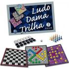 Jogo de Dama e Trilha - Artoys - Jogo de Dominó, Dama e Xadrez - Magazine  Luiza