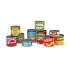 Jogue Food Grocery Cans Melissa & Doug Let's Play House! 3+