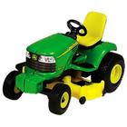 John Deere Lawn Tractor 1/32 Escala, Verde, Amarelo