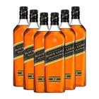 Johnnie Walker Black Label Blended Scotch Whisky 6x 1000ml