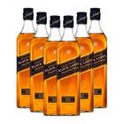 Johnnie Walker Black Label Blended Scotch Whisky 6x 750ml