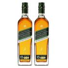 Johnnie Walker Green Label Whisky Blended Malt 15 anos 2x 750ml