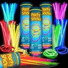 Joias Glow Sticks, lembrancinhas de festa, pacote com 300 palitos de festa