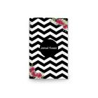 Journal planner chevron flowers evertop