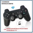 Joystick Sem Fio De 2.4ghz Dual Controle Game Controller Gamepad Para Pc Tv Box e Android