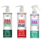 Juba Co Wash + Encaracolando A Juba + Bruma Hidratante Widi Care