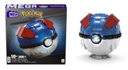 Jumbo Great Ball - Pokebola - Blocos de Montar Pokémon - 300 Peças - Mega - Mattel - Mega Construx