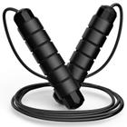 Jump Rope Loocio Tangle-Free Rapid Speed para fitness, preto