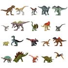Jurassic World Dominion Mini Dinosaur Figures 20 Pequenos Brinquedos com Design Autêntico, 1.125 em escala, Play & Display, Idades 3 Anos e Mais Velho