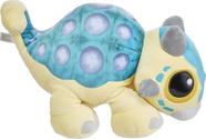 Jurassic World Feature Plush Ankylosaurus Bumpy Baby Dinosaur Toy with Roar Sound &amp Floppy Legs Camp Cretaceous Soft Doll Play ou Nap Buddy, Presente para Crianças de 3 Anos e Mais Velho Exclusivo da Amazon