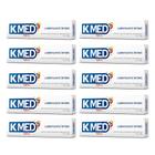 k-med gel íntimo kit 10x 50g cimed - proporciona mais conforto e segurança sem perder a sensibilidad