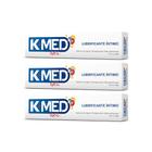 k-med gel íntimo kit 3x50g cimed - trasparente não gorduroso solúvel em água