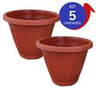 k10 Vaso para plantas pequeno Resistente Plastico Horta Hortaliças ervas suculentas plantas flores