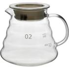 KANNE CAFETEIRA 12x13x13cm 600ml BOROSILICATO TRANSP - NH