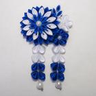 Kanzashi - Ornamento Para Cabelo - Arranjo Mini Dália.