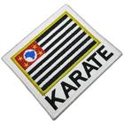 AM0241T 01 BR44 Karatê bandeira Brasil patch bordado passar a ferro  costurar : : Papelaria e Escritório