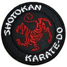 Karate Shotokan Patch Bordado Fecho de Contato Para Uniforme