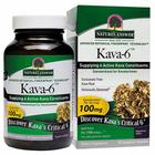 Kava 6 90 cápsulas vegetais da Nature's Answer (pacote com 2)