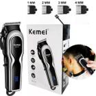 Kemei Km-119 Cortador Profissional Display Digital Led