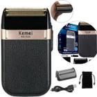 Kemei Shaver KM-2024 Elétrico Sem Fio Alta Tecnologia Para Barba