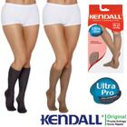 Kendall Feminino Meia Com Ponteira De Media Compressao 3/4 Com 18-21 mmHg