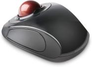 Kensington Orbit Wireless Trackball Mouse com toque de rolagem (K72352US), Preto