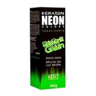 Kert Keraton Neon Colors Kriptonit Green - 100g - Kert profissional