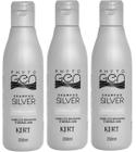 Kert Kit c/3 Shampoo Phytogen Silver Desamarelador 250ml
