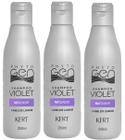 Kert Kit c/3 Shampoo Phytogen Violet Matizador 250ml