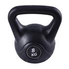 Kettlebell Black Cimento Peso Academia 8 Kg Preto - Ahead Sports