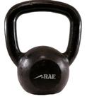 Kettlebell de ferro polido para treinamento funcional 36 kg - rae fitness