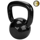 Kettlebell De Ferro Revestido 4 Kg Para Musculação Em Casa