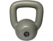 Kettlebell Emborrachado 10 Kg Exercício Funcional Funcional Verde - Kl Master Fitness