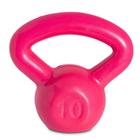 Kettlebell Emborrachado 10kg Rosa S14-R Acte Sports