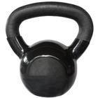 Kettlebell Emborrachado Com Alça Preta Pintada - BULLS FIT